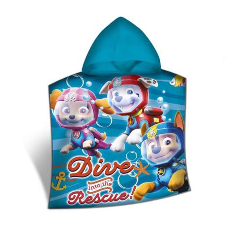 Paw Patrol Dive Into The Rescue Hooded Towel Poncho £9.99